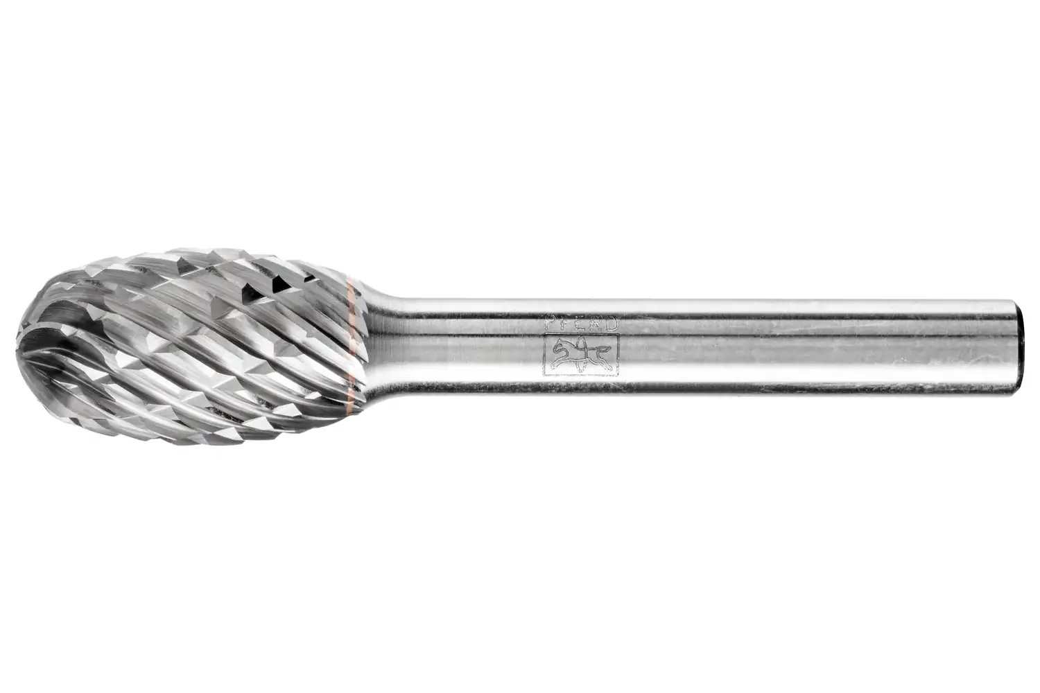 Picture of Pferd Carbide Bur SE-5 Oval Shape OMNI Double Cut 1/2" x 7/8" x 1/4" Shank